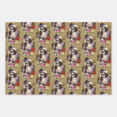 Steampunk Sugar Skull Inpakpapier Vel (Voorkant)