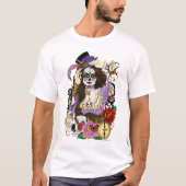 Steampunk Sugar Skull T-shirt (Voorkant)