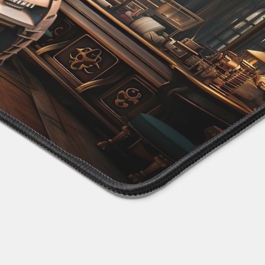 Steampunk Super Auto Snelheid Auto Bureaumat (Hoek)