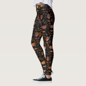 Steampunk Super Colorful Rusty Airships Leggings (Links)