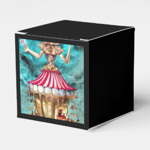 Steampunk Surreal Circus Big Top Bedankdoosjes