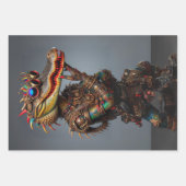 Steampunk Swamp Alligators Decoupage Inpakpapier Vel (Voorkant 2)