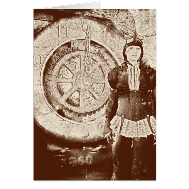 Steampunk Sylvia (Voorkant)