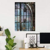 Steampunk - Tandwielen - Belang van Industrie Poster (Thuiskantoor)