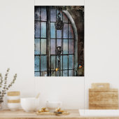 Steampunk - Tandwielen - Belang van Industrie Poster (Keuken)