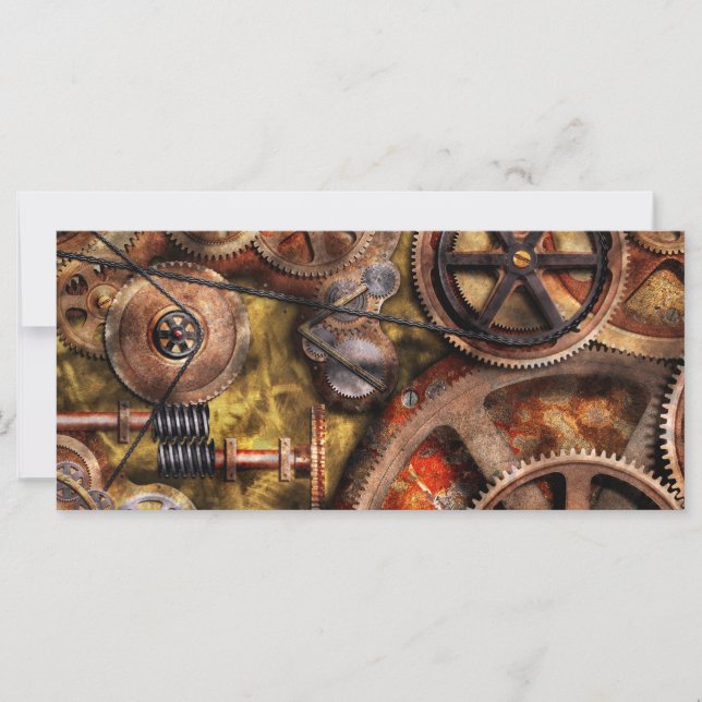 Steampunk - tandwielen - Binnenwerken (Voorkant)