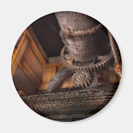 Steampunk - Tandwielen - Defect Magneet (Voorkant)