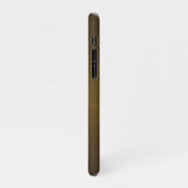 Steampunk tandwielen en blauwe vlinders iPhone hoesje (Linkerkant)