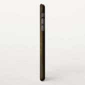 Steampunk tandwielen en blauwe vlinders iPhone hoesje (Linkerkant)