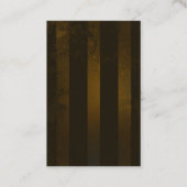 Steampunk tandwielen en blauwe vlinders kortingskaartje (Achterkant)