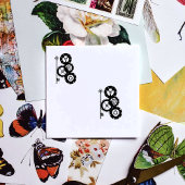 Steampunk-tandwielen en -sleutels rubberstempel