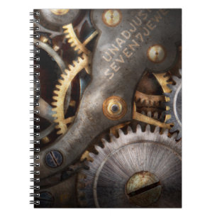 Steampunk - Tandwielen - Horologie Notitieboek