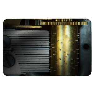 Steampunk - Tandwielen - Muziek Machine Magneet