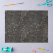 Steampunk tandwielen, roestig metalen patroon voor tissuepapier (Craft)