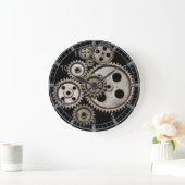 steampunk tandwielen van een motor voor metaalbewe grote klok (Huis)