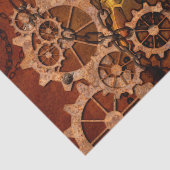 Steampunk, tandwielen, van roestvrij metaal tissuepapier (Detail)