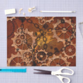Steampunk, tandwielen, van roestvrij metaal tissuepapier (Craft)
