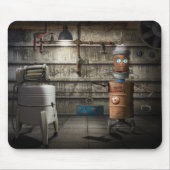 Steampunk Tech Support Mousepad Muismat (Voorkant)