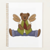 Steampunk Teddy Bear met Fairy Wings Planner (Voorkant)