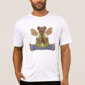 Steampunk Teddy Bear met Fairy Wings T-shirt (Voorkant)