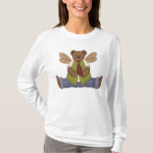 Steampunk Teddy Bear met Fairy Wings T-shirt (Voorkant)