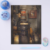 Steampunk - Terug in de machinekamer Flyer (Enkel)