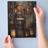 Steampunk - Terug in de machinekamer Flyer (Hand)