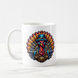 Steampunk Thanksgiving Turkije Koffiemok