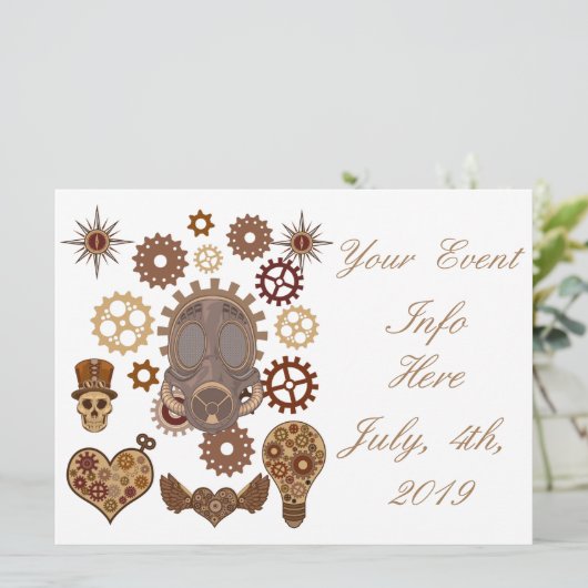 Steampunk Theme Thunder_Cove (Staand voorkant)