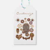 Steampunk Theme Thunder_Cove Cadeaulabel (Voorkant)