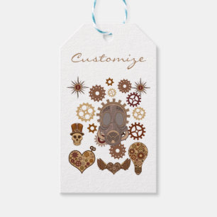Steampunk Theme Thunder_Cove Cadeaulabel