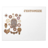 Steampunk Theme Thunder_Cove Notitieblok (Voorkant)