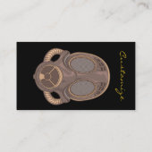 Steampunk Theme Thunder_Cove Visitekaartje (Achterkant)