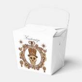 Steampunk Theme Top Hat Skull Thunder_Cove Bedankdoosjes (Voorkant Zijde)