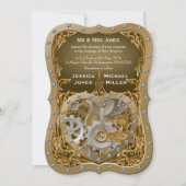 Steampunk-themuiddag Kaart (Voorkant)