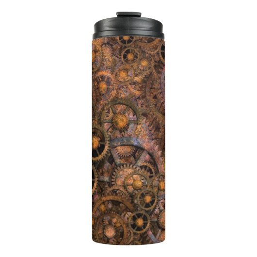 Steampunk Thermosbeker (Voorkant)
