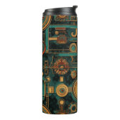 Steampunk Thermosbeker (Gedraaid links)