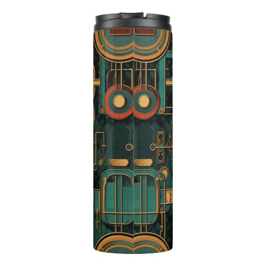 Steampunk Thermosbeker (Achterkant)
