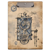 Steampunk Thingamajig Klembord (Voorkant)