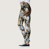 Steampunk Thmed Pocket Watts, Gears, Klokken Leggings (Links)