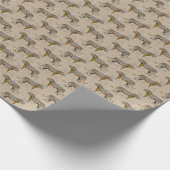 Steampunk Tiger Cadeaupapier (Hoek)