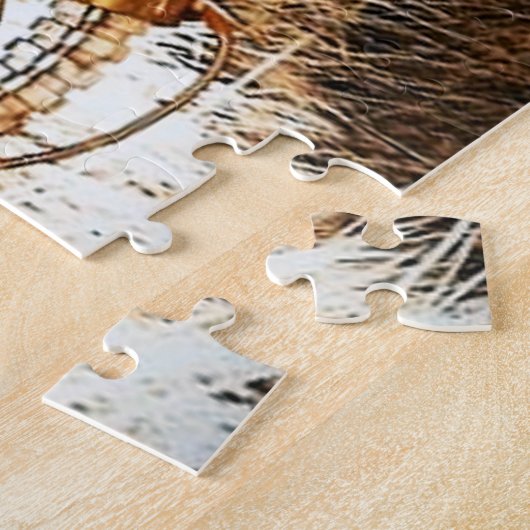 Steampunk Tiger Legpuzzel (Zijkant)