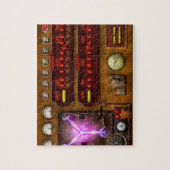 Steampunk - Tijdelijke Flux Legpuzzel (Verticaal)