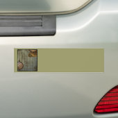 Steampunk-tijdmachine Bumpersticker (Op auto)