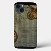 Steampunk-tijdmachine Case-Mate iPhone Case (Achterkant)