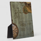Steampunk-tijdmachine Fotoplaat (Zijkant)