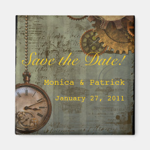 Steampunk-tijdmachine Magneet