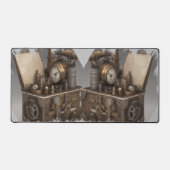 Steampunk tijdmachine - schatkist bureaumat (Voorkant)