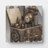 Steampunk tijdmachine - schatkist fotoplaat (Voorkant)