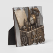 Steampunk tijdmachine - schatkist fotoplaat (Voorkant)